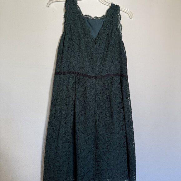 Green Lace Cocktail Dress - Picture 4 of 5